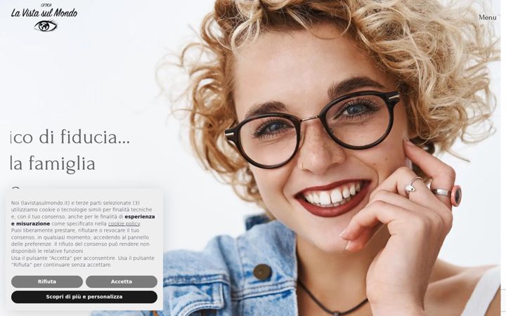 Screenshot of lavistasulmondo.it