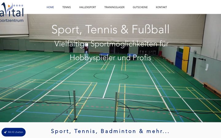 Screenshot of lavital-sportzentrum.de