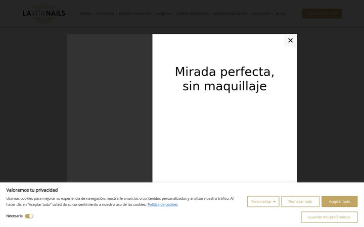 Screenshot of lavitanails.com