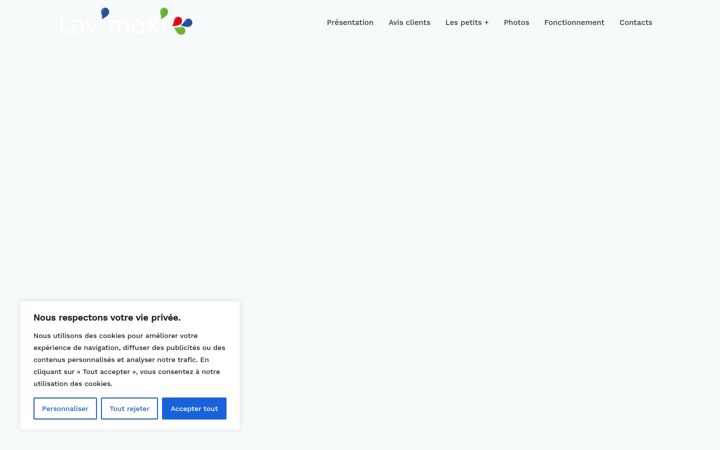 Screenshot of lavmaxi.fr