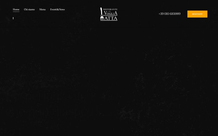 Screenshot stránky lavogliamatta.org