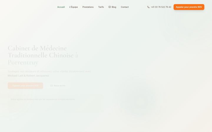 Screenshot of lavoieduqi.ch