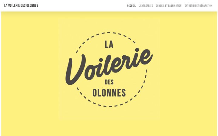 Screenshot of lavoileriedesolonnes.com