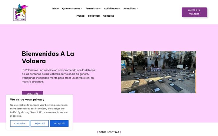 Screenshot of lavolaera.es