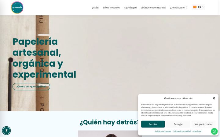 Screenshot of lavoleiada.com