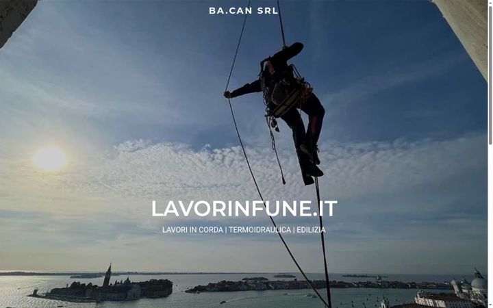 Screenshot of lavorinfune.com