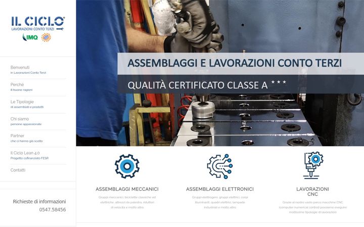 Screenshot of lavorocontoterzi.it