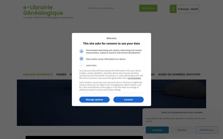 Screenshot of lavoute.be