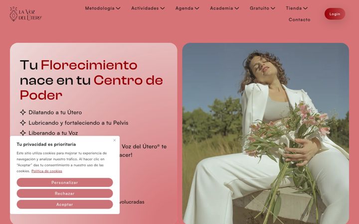 Screenshot of lavozdelutero.com