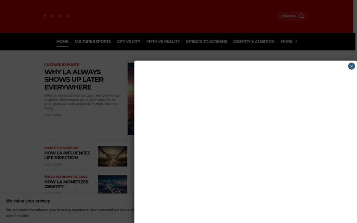 Screenshot of lavstheworld.com