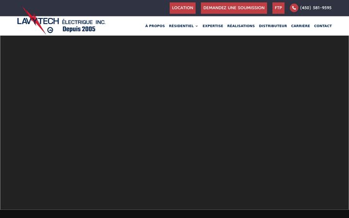 Screenshot of lavytechelectrique.com