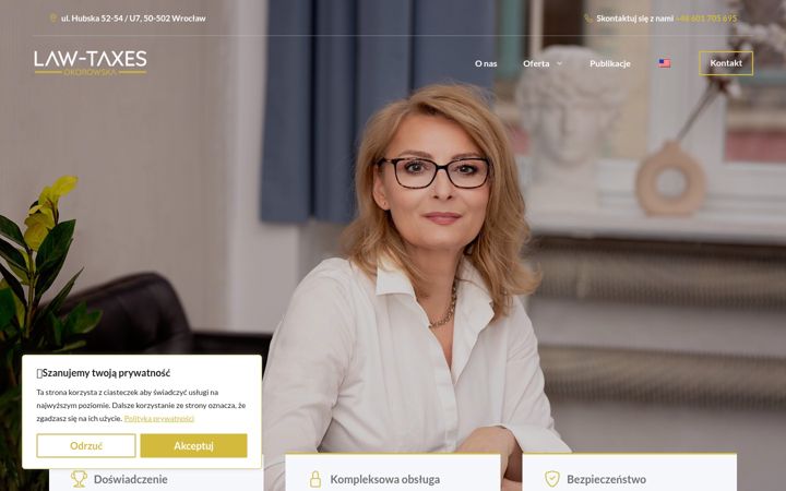 Screenshot of law-taxes.com