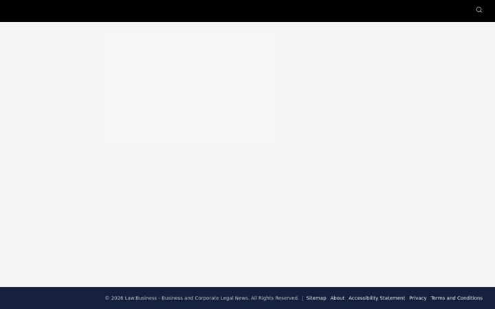 Screenshot of law.business