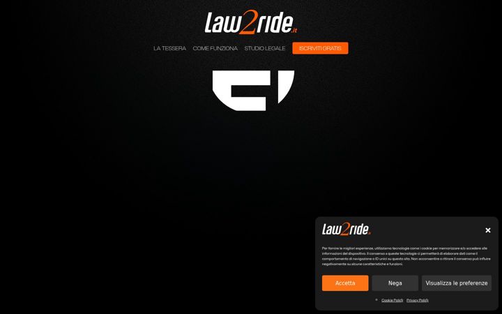 Screenshot of law2ride.it
