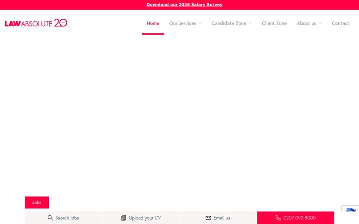 Screenshot of lawabsolute.com