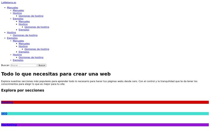 Screenshot of lawebera.es