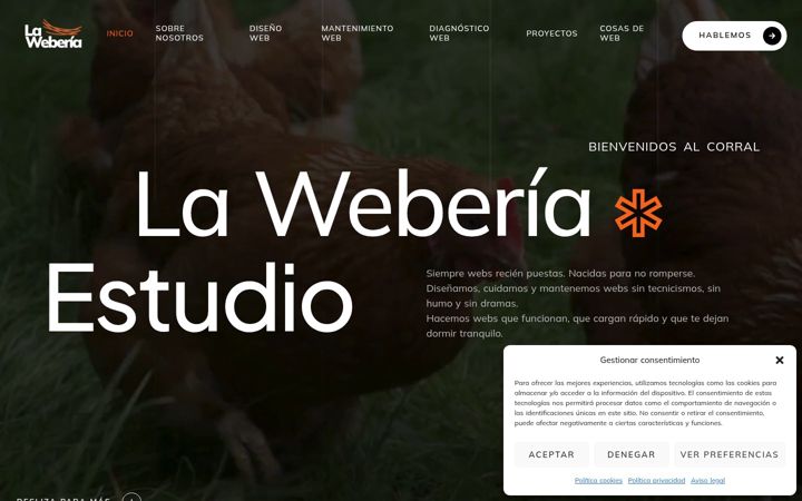 Screenshot of laweberia.es