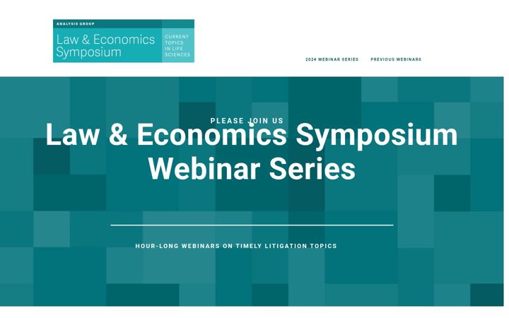 Screenshot of laweconomicssymposium.com