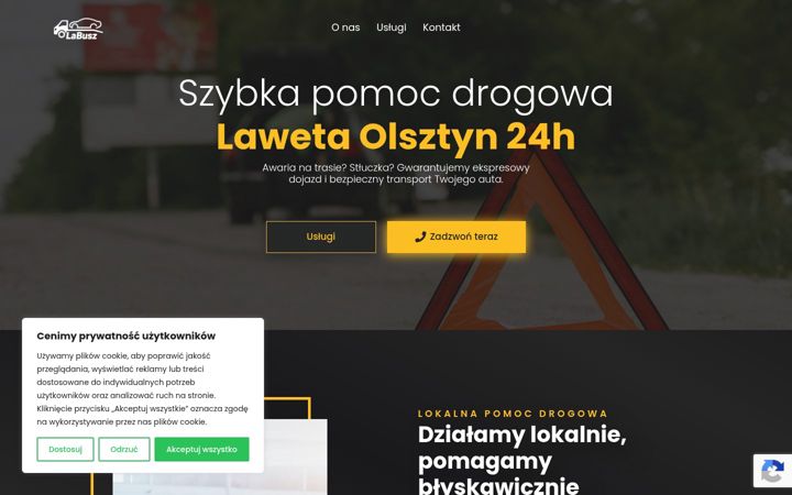 Screenshot of laweta24.olsztyn.pl