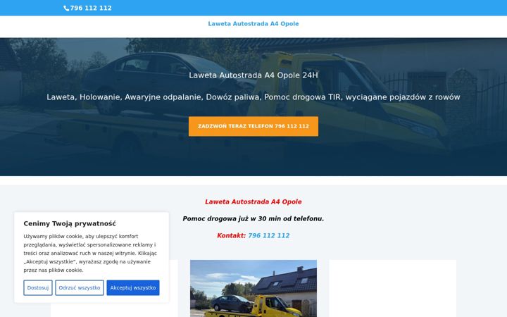 Screenshot of lawetaopolea4.pl