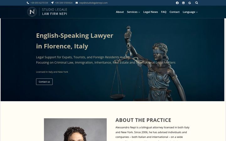 Screenshot of lawfirmnepi.com