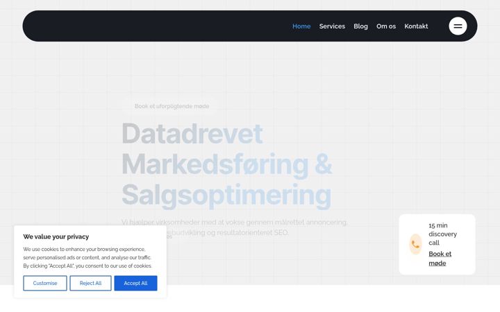 Screenshot of lawgmedia.dk