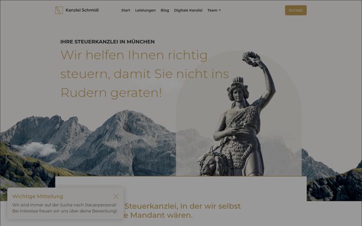 Screenshot of lawlex.de