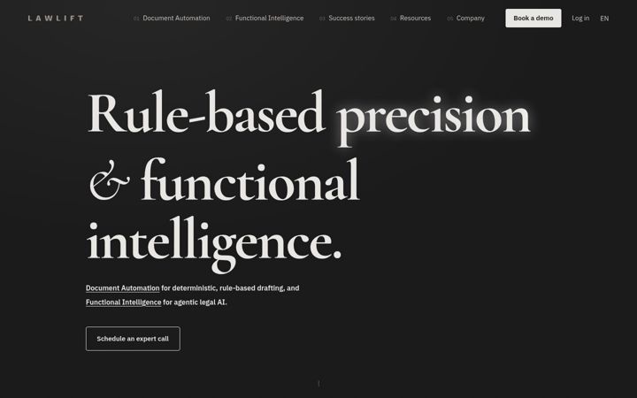 Screenshot of lawlift.com