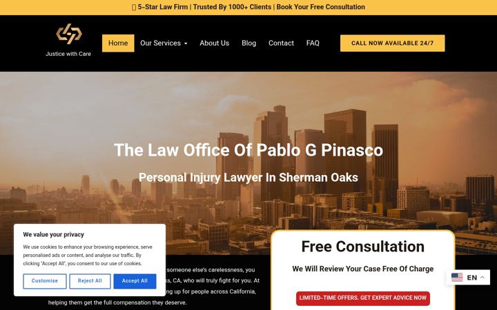Screenshot of lawpgp.com