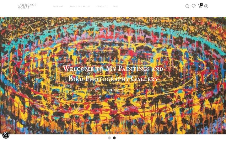 Screenshot of lawrencemonat.com