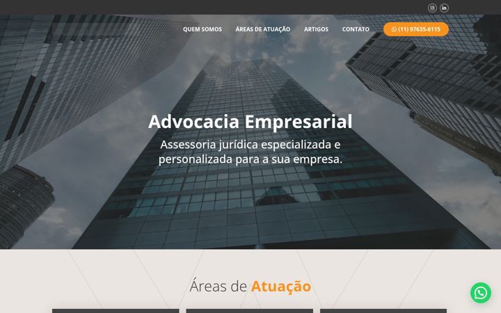 Screenshot of lawsa.com.br