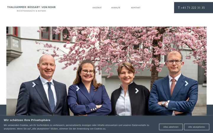 Screenshot of lawsg.ch
