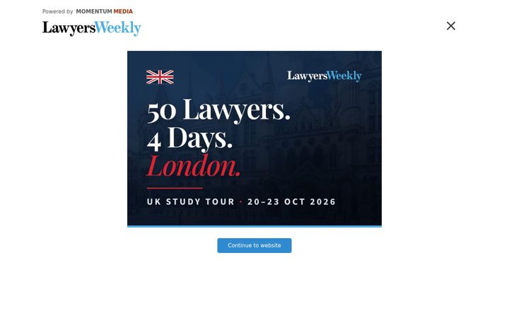 Screenshot di lawyersweekly.com.au