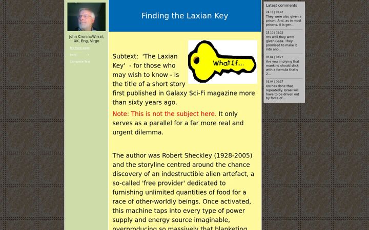 Screenshot of laxiankey.com
