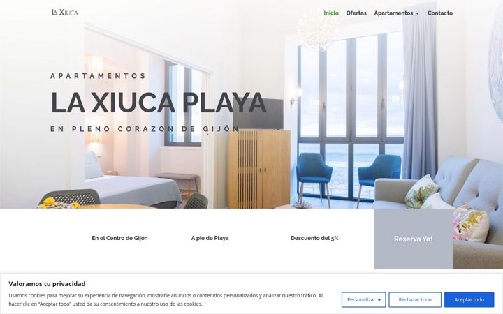 Screenshot of laxiuca.com