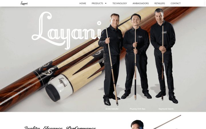 Screenshot of layanicues.com