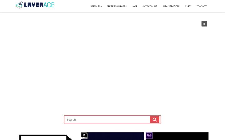Screenshot of layerace.com