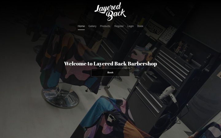 Screenshot of layeredback.co.uk