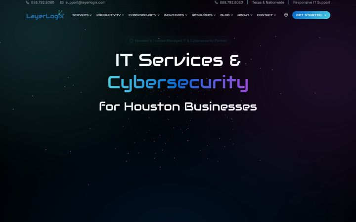 Screenshot of layerlogix.com