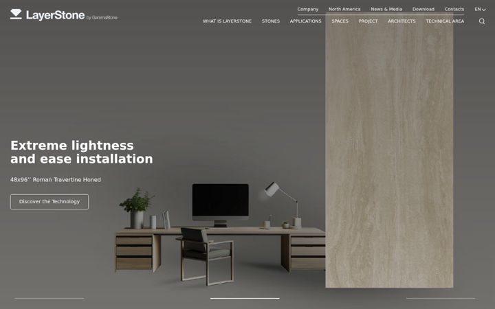 Screenshot of layerstone.com