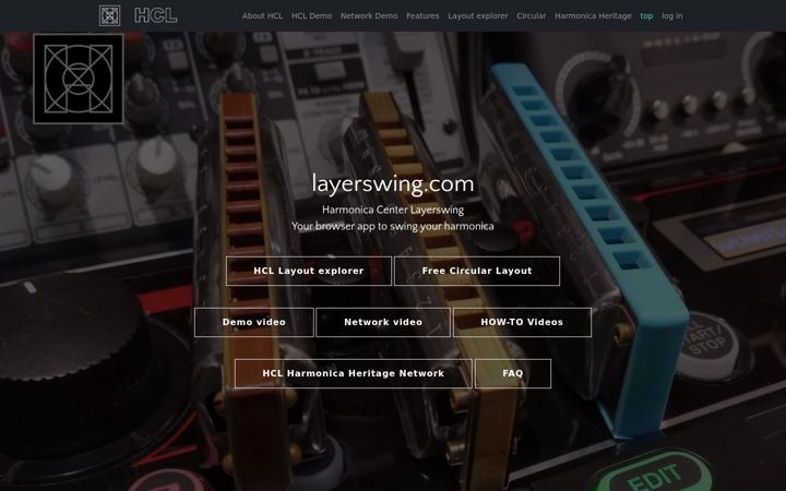 Screenshot of layerswing.com
