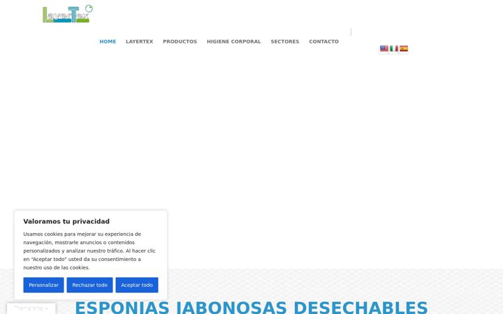 Screenshot of layertex.com