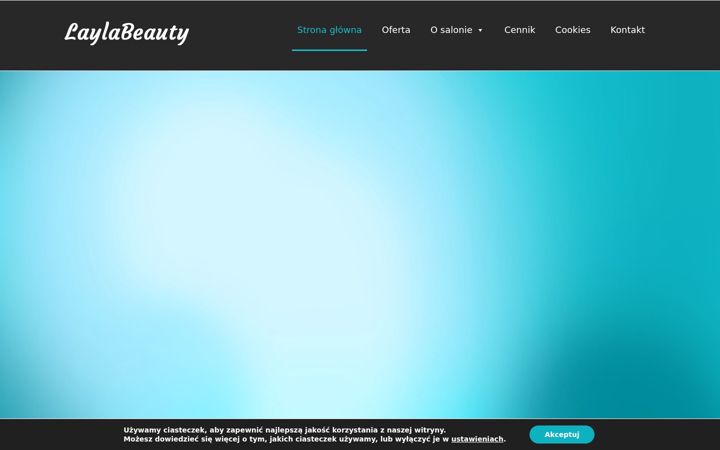 Screenshot of laylabeauty.pl