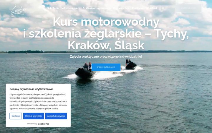 Screenshot of layline.pl