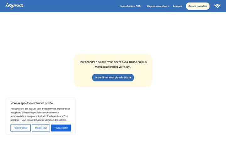 Screenshot of laymur.com