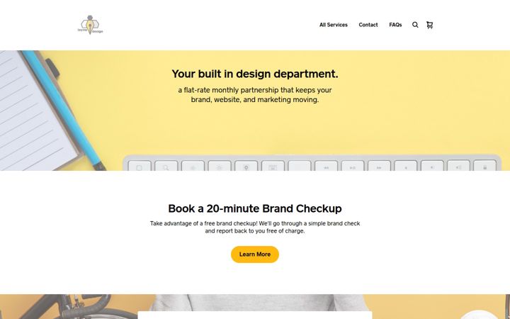 Screenshot of layne.design