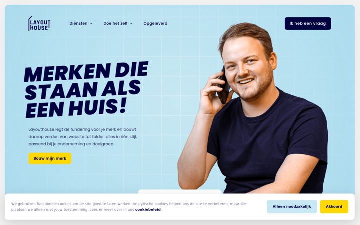 Screenshot of layouthouse.nl