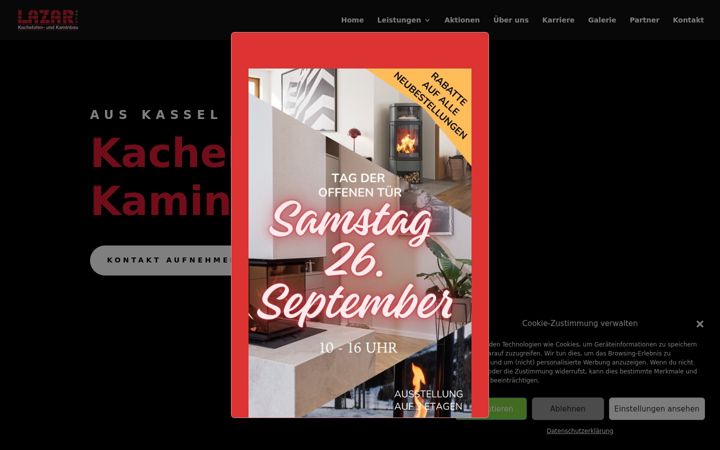 Screenshot of lazar-gmbh.de