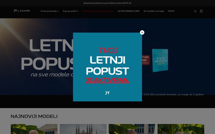 Screenshot of lazare.rs