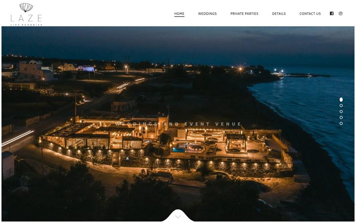 Screenshot of laze.gr